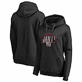 Women New York Giants NFL Pro Line by Fanatics Branded Plus Size Arch Smoke Pullover Hoodie,baseball caps,new era cap wholesale,wholesale hats